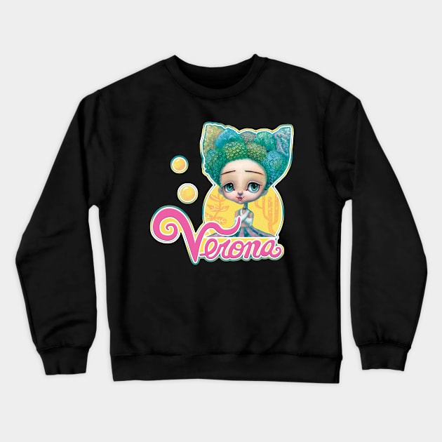 Coral Child Crewneck Sweatshirt by VeronaChen